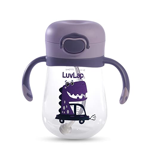 LuvLap Baby Bite Resistant Soft Silicone Straw Sipper Cup with ...
