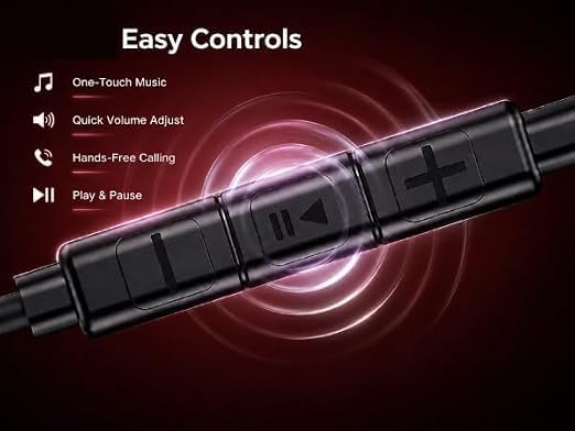 Image of Original for Boat 90C Type-C Earphones with Deep Bass, Immersive Sound & Clear Voice Compatible with OnePlus, Oppo, Vivo (Black)