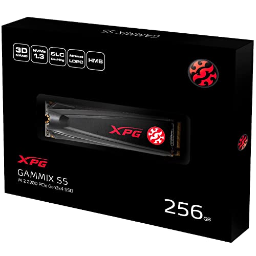 ADATA AGAMMIXS5-256GT-C drives allo stato solido M.2 256 GB PCI Express 3.0 TLC NVMe - Hdd - Immagine 6