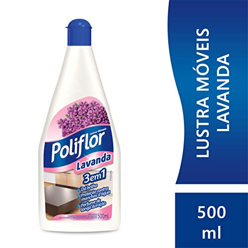 Lustra Móveis Poliflor Lavanda 500ml