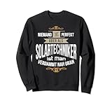 Lustiges Solartechniker Solarinstallation Design Sweatshirt