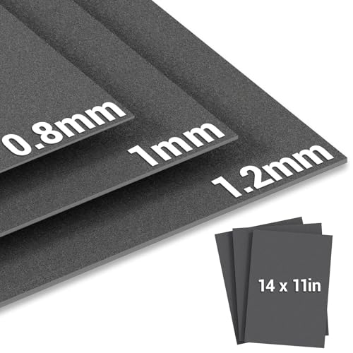 Arwnnklo Non-Asbestos Gasket Material - 3 Pcs 14"x11"inch hi
