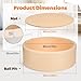 Soft Foam Ball Pit for Kids and Toddlers, Round Ball Pool with 36 x 12 Inches, Ideal Gift Toy for Children - (Balls Not Included) - Beige