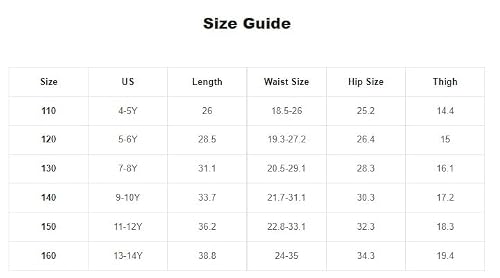 Soly Hux Girl's High Elastic Waist Bell Bottom Jeans Raw Cut Casual Flare Leg Denim Pants Blue 160 #TOP4