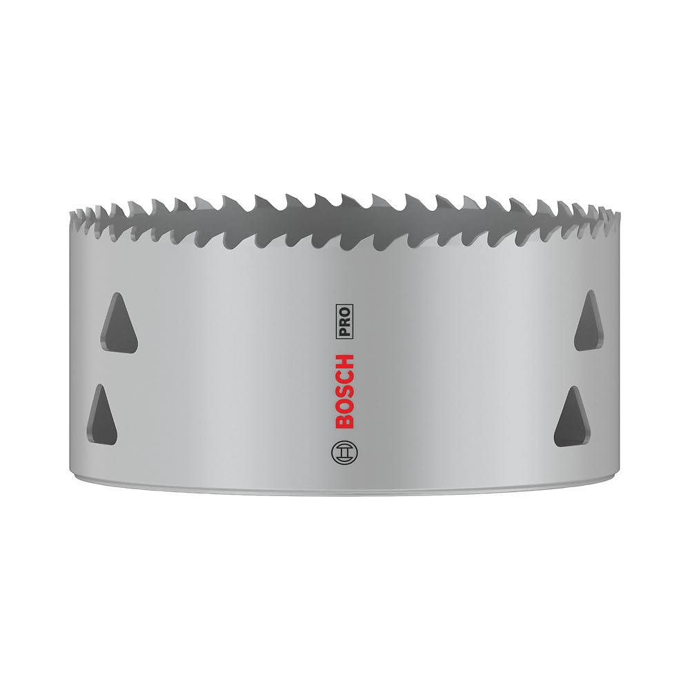 Bosch 1x PRO Multi Material Hole Saw (for Softwood, Drywall, Ø 105 mm, Professional Accessory Rotary Drill/Drivers)