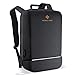 rooCASE Balboa Laptop Backpack - Business Travel Work Backpack for Men & Women - Fits 15.6 inch Laptop and Tablet - USB Charging Port/Water Repellent Fabric/Daily Backpack