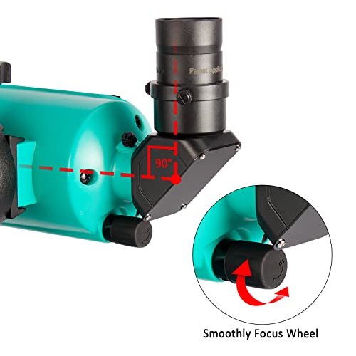 Sarblue Maksutov-Cassegrain Telescope 60 with Dobsonian Mount, 60mm Aperture 750mm Focal Length, with Finderscope and Phone Adapter, Tabletop Telescopes for Kids Adults Beginners Astronomy - Thumbnail 5