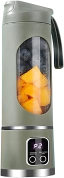 Portable Blender Electric Juicers Fruit Mixers USB Rechargeable Smoothie Mini Blender Personal Juicer 12 Cutter 3Gears B