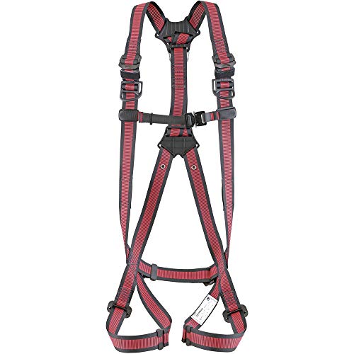 タジマ(Tajima) フルハーネス安全帯GS スチール製バックルモデル Lサイズ赤 AGSL-LRE