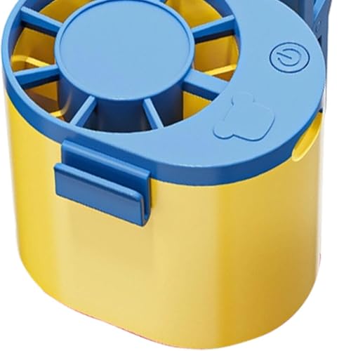Ventilador de abrazadera portátil sin aspas con batería recargable USB 8