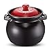 Produktbild HPKC Tongefäß für das Kochen Stockpots Dutch Oven Hochtemperaturbrand, sicher und langlebig, gesund und umweltfreundlich, Spülmaschinenfest, 3.5L Kapazität