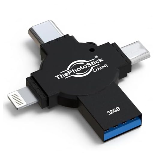 ThePhotoStick® Omni X - 32GB Backup Solution