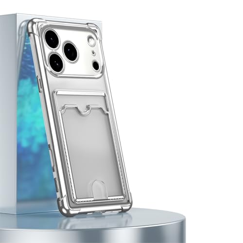 Coque iPhone 14 transparente luxe argent de haute qualité