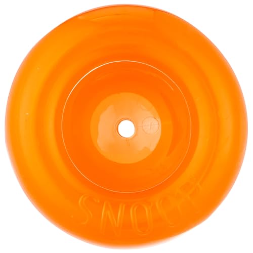 Outward Hound by Planet Dog Snoop Dog Toy – Treat‑Dispenser Puzzle Ball, Interactive Slow Feeder, Medium to Large Dogs, Bouncy & Mint-Infused, Orange, 5" by Outward Hound - Used condition - US$9.53
