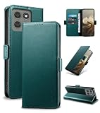 Yunubeyii Cover Libro per Moto Edge 60/60 Pro,Verde