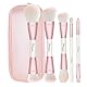 Foundation Pinsel Start Makers 5 Stück Make Up Pinsel Set, 9-in-5 Duo-End Pinsel Gesichtsschminkpinsel, Foundation Concealer Puder Blush Bronzer Kabuki Highlighter Pinselset für Puder,Creme, Highlight