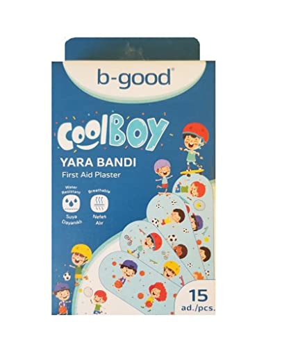 Cool Boy Erkek Çocuk Yara Bandı 15'li
