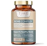 Bone Complex – Supports Healthy Bones – with Collagen, Calcium, Magnesium, Vitamin D3, K2 & Zinc – Research-Backed Ingredients – GMP – UK Made Supplement