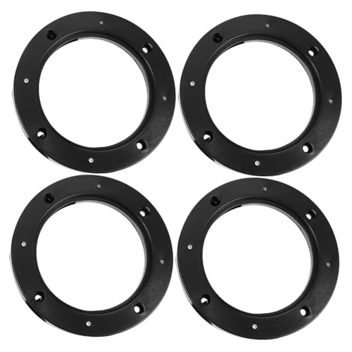 Adaptador espaciador de anillo para altavoces de coche de 5 pulgadas en ABS negro
