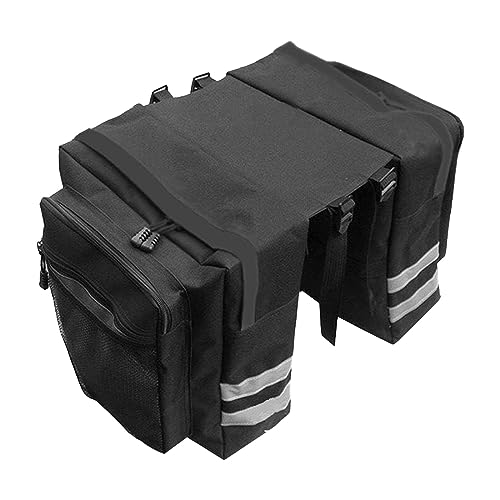 Sacoches robustes pour VTT double porte-bagages taille unique