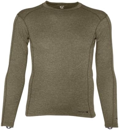 Carhartt Men's Base Force Heavyweight Polyester-wool Crew Layer Top