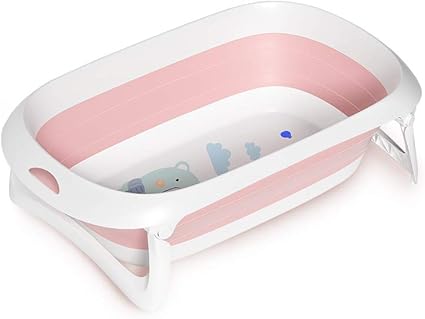 Amazon Potato ベビーバス おりたたみ お風呂 子供用風呂 赤ちゃん用 0 6歳 滑り止め設計 収納容易 改良版 ベビー用 キッズ お風呂 安心感 お風呂サポート ベビー用浴槽 ベビー用品 ベビーバス ベビー マタニティ 通販