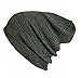 90210 Wholesale Plain Knit Beanie Cap Ski Hat Solid Casual Winter Hats Hip Hop Caps Unisex (Heather Charcoal Gray)