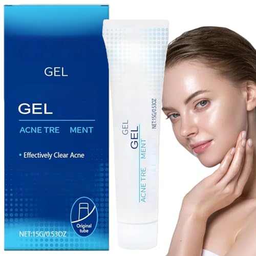 OKMINI - Retinol Gel for Acne Tr/eatment, Spot Cream for Acne,Retinol Cream for Face,Anti-Ageing Gel for Fine Lines, Hydrating & Soothing Moisturizer,Natural, Effective & Portable,Effective for Multiple Uses