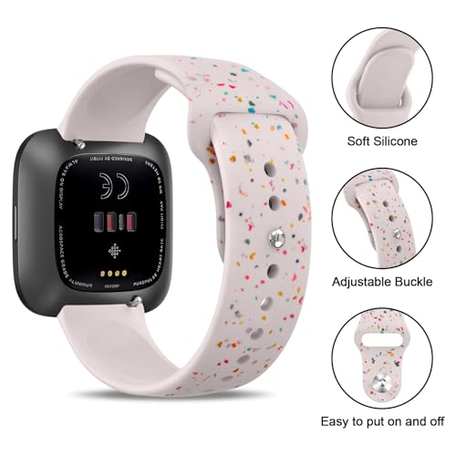 Oumida Kompatibel f&uuml;r Fitbit Versa 2 Armband/Fitbit Versa Armband f&uuml;r Damen Herren, Silikon Armb&auml;nder Classic Sport Ersatz Uhrenarmband f&uuml;r Fitbit Versa 2/Fitbit Versa/Versa Lite