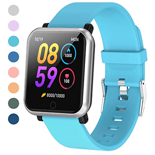 LEKOO Fitness Tracker Activity Tracker with Heart Rate Monitor Waterproof SmartWatch with Step