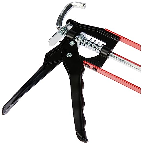 KS Tools 980.1055 Kartuschenpistole Skelett 9 Zoll für 310ml Kartuschen, 1 Fã¼Hrungsschiene