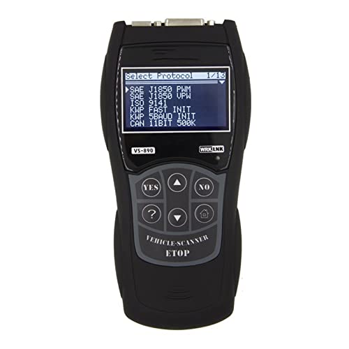 Coche OBD 2 escáner de diagnóstico VS890 para solucionar tirones y fallas del motor 2