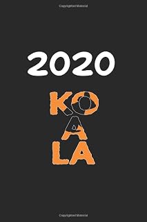 Daily Planner And Appointment Calendar 2020: Koala Animal Daily Planner And Appointment Calendar For 2020 With 366 White Pages