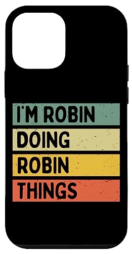 I'm Robin Doing Robin Things �ʔ������� �X�}�z�P�[�X iPhone 12 mini �p