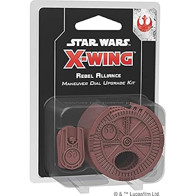Star Wars X-Wing 2nd Edition Miniatures Game Rebel Alliance Maneuver Dial UPGRADE KIT - Strategy Game for Kids & Adults, Ages 14+, 2 Players, 30-45 Minute Playtime, Made by Atomic Mass Games