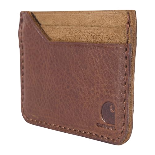 Carhartt Men's B0000390 Patina Leather Front Pocket Wallet2
