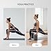 PROIRON Yoga Blocks, 2 Pack Supportive High Density Premium Eva Foam, Soft Non-Slip Surface with Curved Edges Stretch Blocks For Yoga, Pilates, Stretching