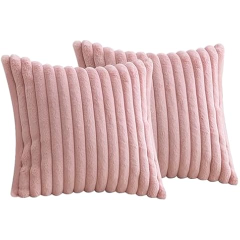 Housses de Coussin FDEETY en Fausse Fourrure Cover