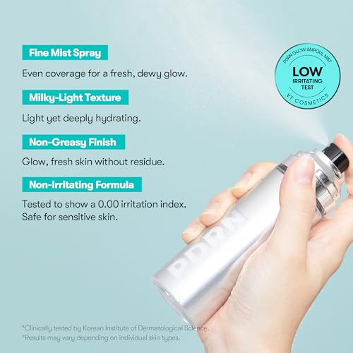 VT COSMETICS PDRN Glow Ampoule Facial Mist - Image 6