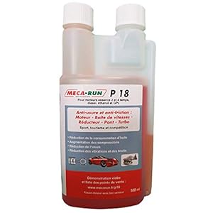 MECA-RUN P18500 Additif pour Huile Moteur-P18 500 ML Flacon DB
