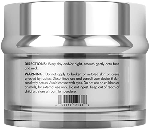 Eternal Platinum Nad Face Cream, Resveratrol, Collagen, Niacinamide Hyaluronic Acid, Vitamin C & E, Aloe Vera, Shea Butter, Skin Care Wrinkles Moisturizer Firming Tightening, Neck Facial Cream, 1.8 Oz #TOP3