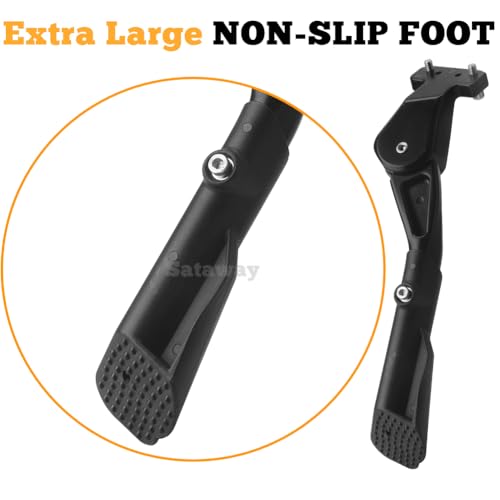 Pata de Apoyo Ajustable para Bicicleta Sataway de Aleación de Aluminio Resistente, montaje trasero para bicicletas de 16 a 22 pulgadas, E-bikes (distancia de agujero 40 mm) miniatura 5