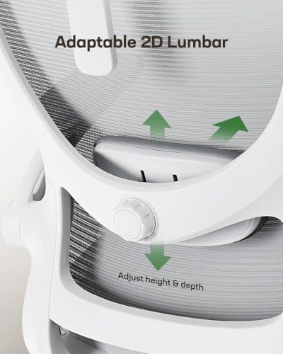 Image of Marsail Ergonomic Office Chair with 3D Armrests, Pack of 3