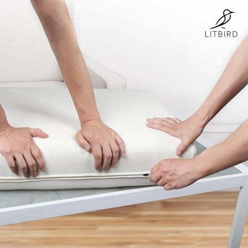 Image of Couch Cushion Inserts Support, Couch Supports for Sagging Cushions, Couch Cushion Replacement for Sagging Seat, 3 PCS, Extra Large, 35x22 Inches
