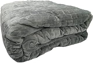 Opus Living Premium Weighted Blanket for Adults 48"x72" 15 Lbs (6.8kg), Includes Plush Duvet Cover, 100% Cotton Material, heavy blanket in anxiety free packaging, calming, best weighted blanket