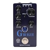 G III BLUE Preamp/Overdrive/Distortion 3-Band EQ Pedal Guitar Bass Effect Pedal Four Models With True Bypass