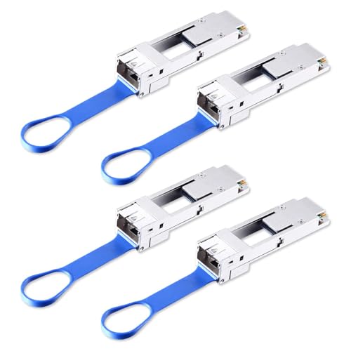 Image of 10Gtek 100G QSFP28 to 25G SFP28 Converter Module Adapter for Dell, Juniper, Arista, Extreme, H3C and More, Pack of 4
