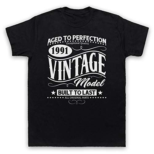 T-shirt 1991 Vintage homme pour affirmer votre année de naissance