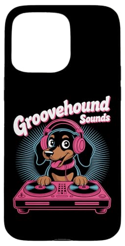 Groovehound Sounds Dj Animal Stile Custodia per iPhone 15 Pro Max