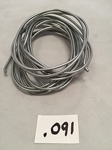 Roto Metals Zinc Wire .091 inch Diameter 10 Feet 99.9% min Made in USA